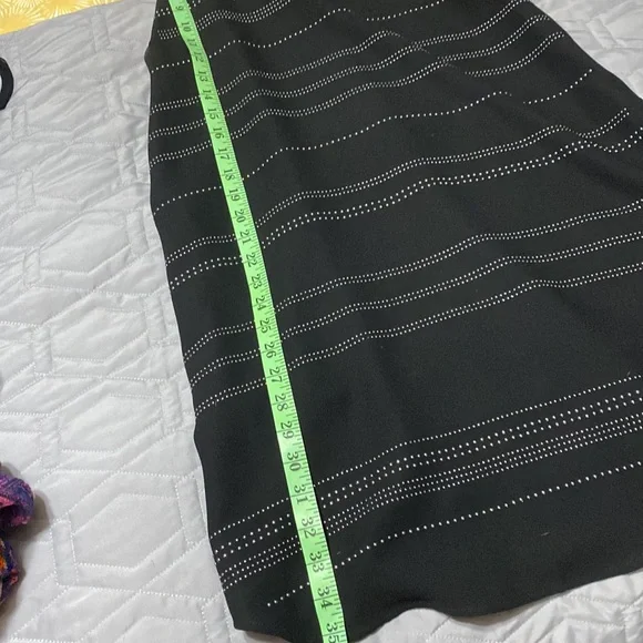 Sz Med⭐️NWT Gap Black Sleeveless Summer Dress Silver embellishment - Picture 8 of 11